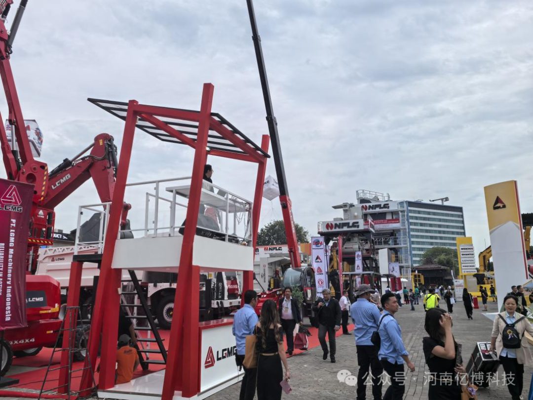 公司参加2024年印尼建筑机械展