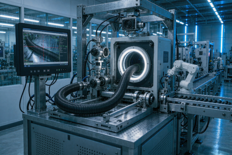 Machine Vision on the Line: How AI Inspection Is Rewriting Quality Control for High-Pressure Hose